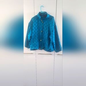 Vintage 80s 💯 Silk Mureli Jacket